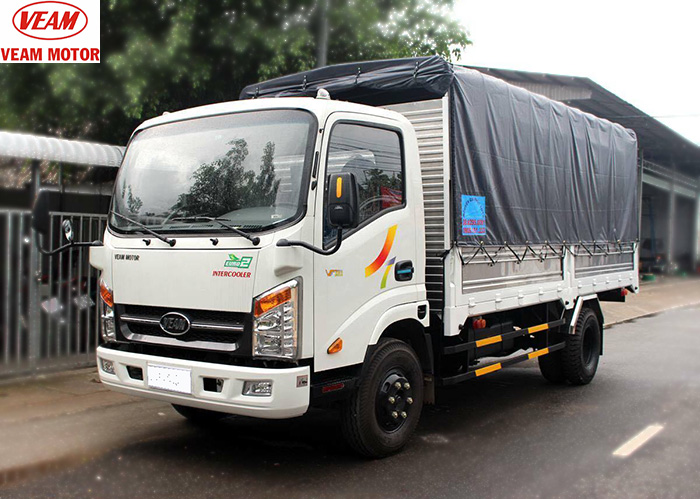 Xe tải 2 tấn máy Hyundai thùng bạt cabin đứng-ototaisg.com